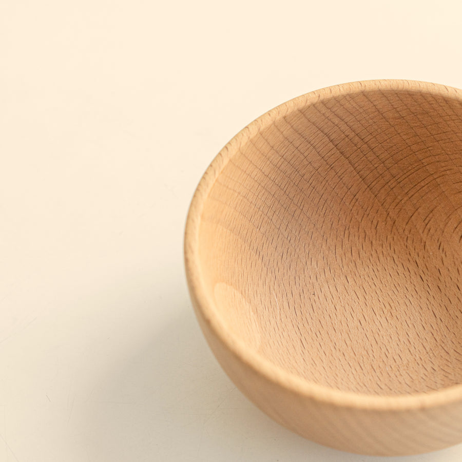 mori wooden rice bowl