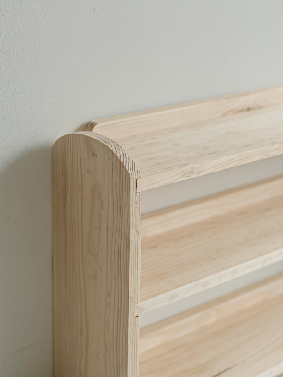juju wooden shelf organizer