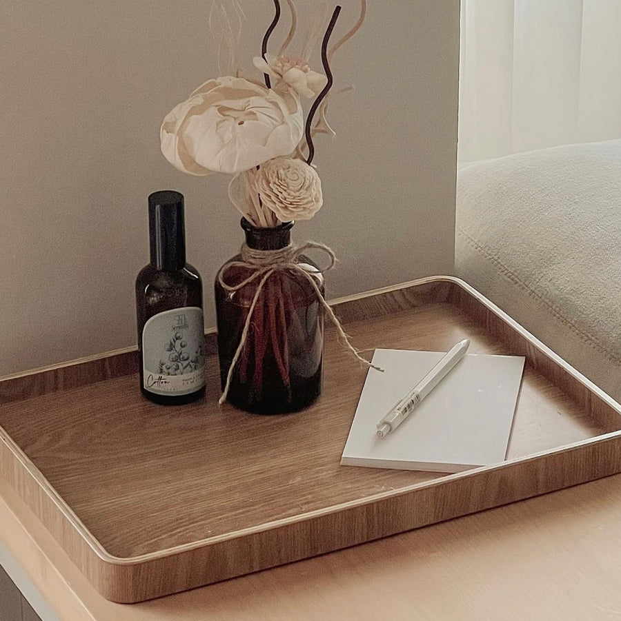 hinode wooden serving tray